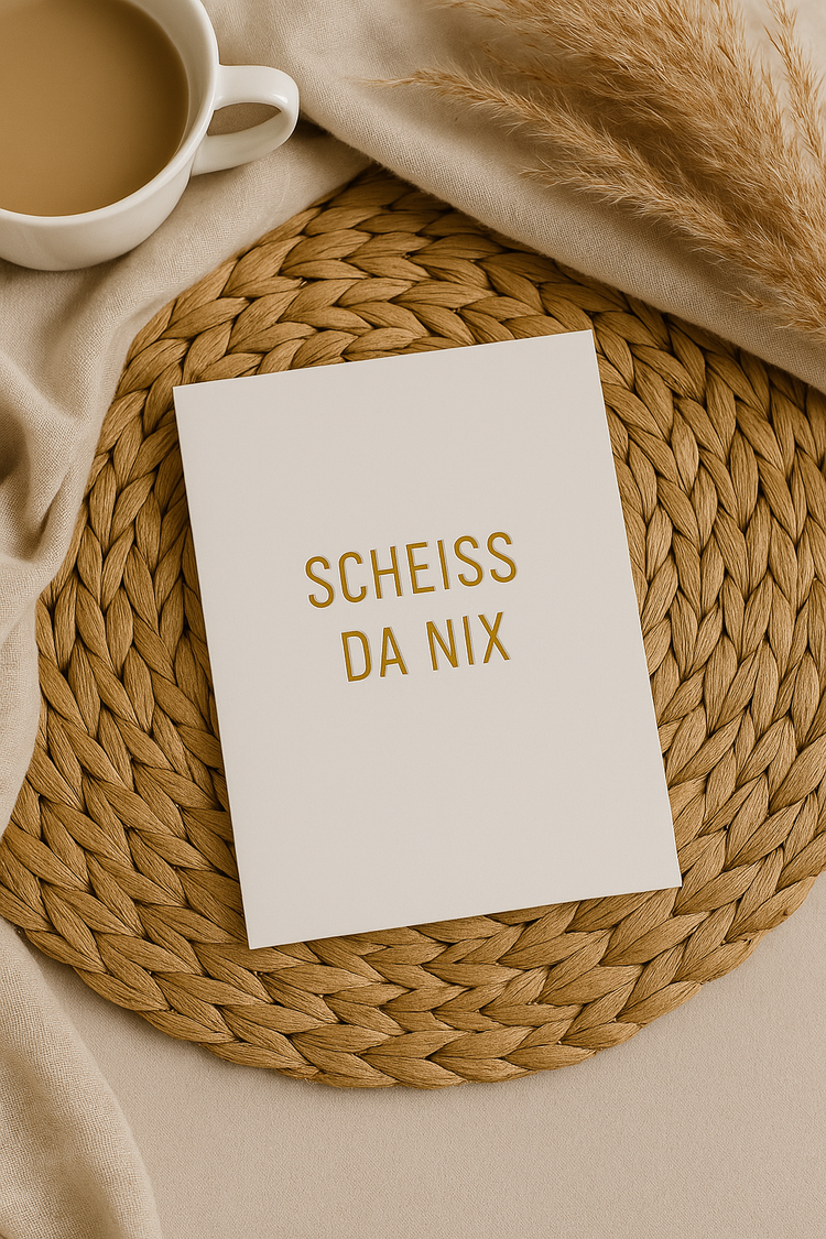 Mundartkarten – Herzhaft. Bayerisch. Goldrichtig.