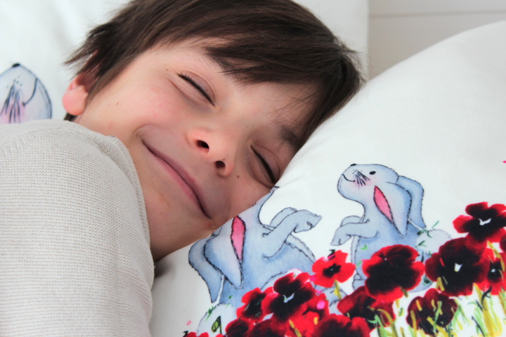 Kissen, Kuschelkissen, Königsknöpfe, individuell, Kinder, Schule, Selbstgemacht, Geschenke, Königsknöpfe, kuscheln, Kindergarten, Kategorie Kuschelkissen, Frühlingshasen, Schule, Alles für Kinder, Leben mit Kind