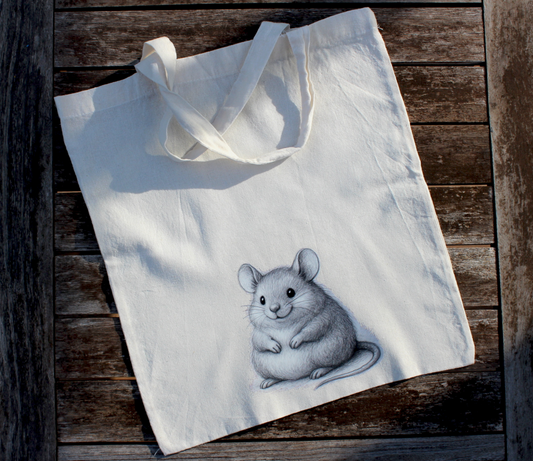 Bügelbild "Mäuseliebe" - Das süßeste Mäuschen zum Aufbügeln