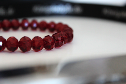 Armband „Winterrubin“