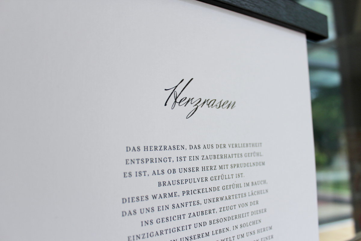 A4 Print "Herzrasen"