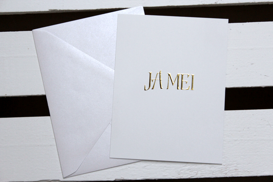 Mundartkarte "Ja Mei"