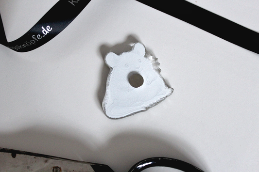 Acrylmagnet "kleine, runde Maus"