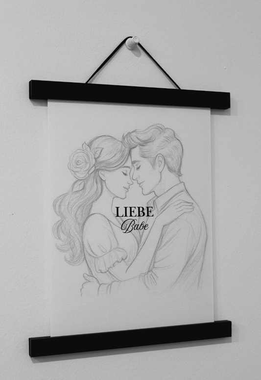 Liebes Print "Liebe Babe" 💕