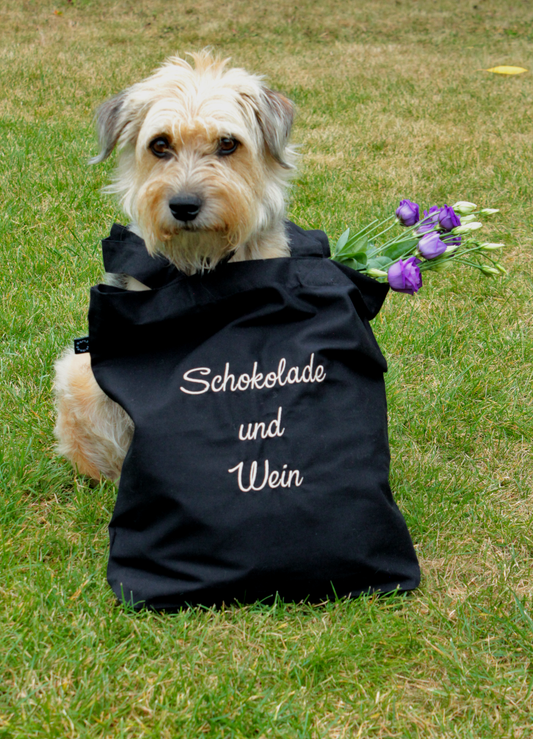 Bestickte Beutel, Tasche, Einkaufstasche, Königsknöpfe, Einkaufstasche, geschenke, selbstgemacht, Kinder, Erwachsene, kleine Geschenke