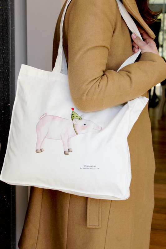 Tragetasche "Partyschwein"