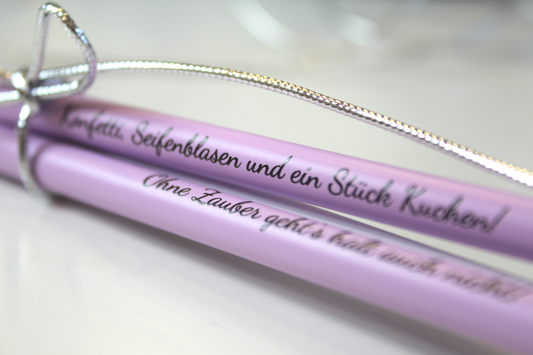 Krönchenstift "Konfetti und Seifenblasen"