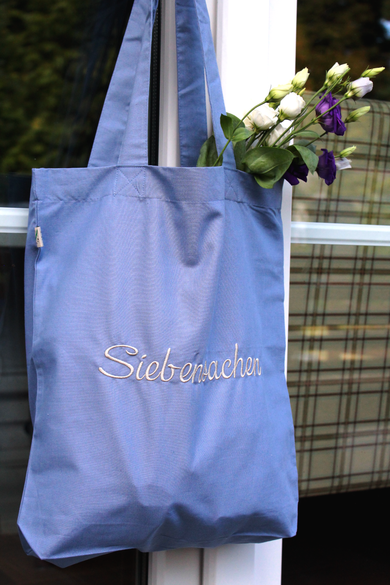 Bestickte Beutel, Tasche, Einkaufstasche, Königsknöpfe, Einkaufstasche, geschenke, selbstgemacht, Kinder, Erwachsene, kleine Geschenke