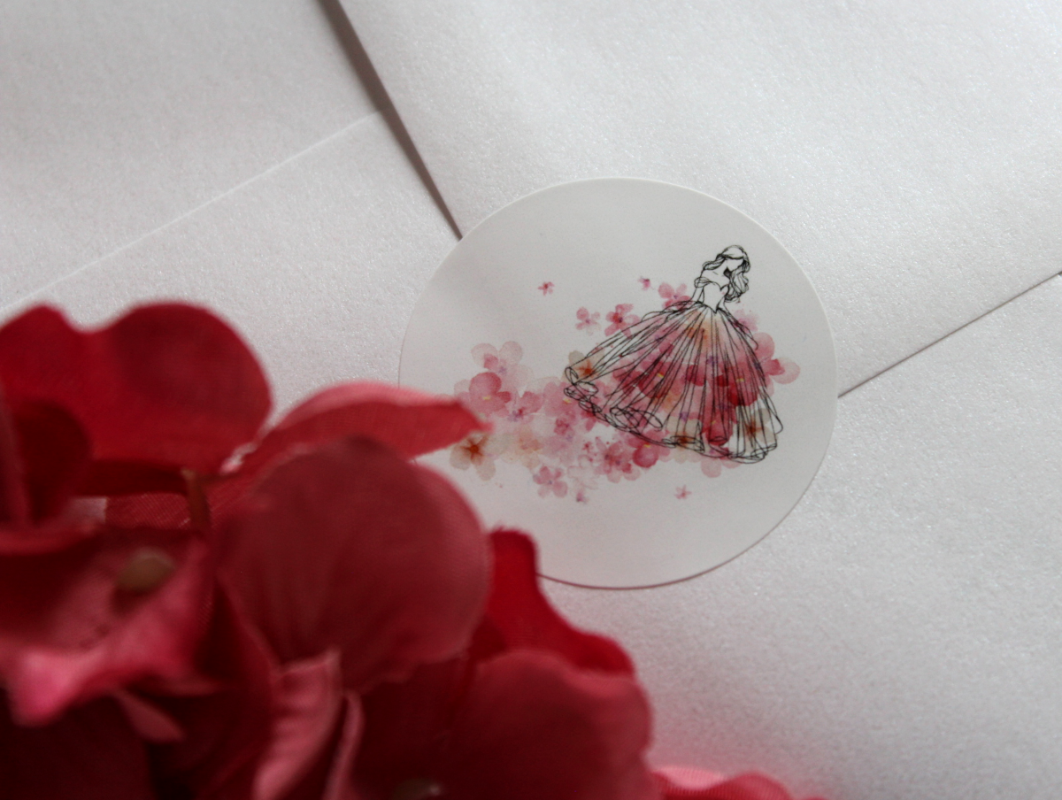 Einladungskarten-Set „Blumenmädchen“ – stilvoll einladen, unvergesslich feiern