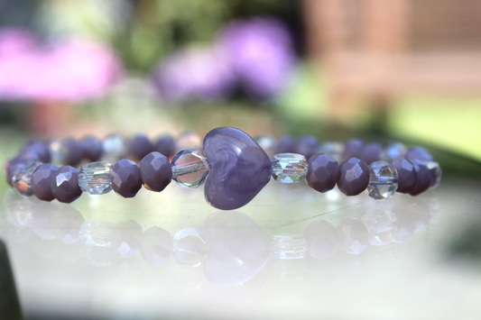 Handmade - Perlenarmband „Verwunschen & verliebt“