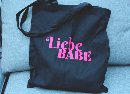 Beutel „Liebe Babe“ - weil Liebe mit muss 💕