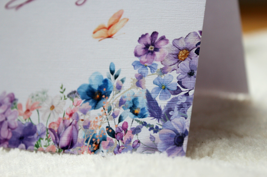 Einladungskarten-Set „Frühlingszauber“ – Blütenpracht trifft Vorfreude