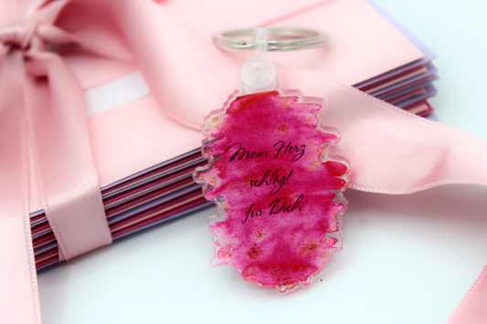 Schlüsselanhänger Partyschwein Kinder Königsknöpfe Geschenk Glück