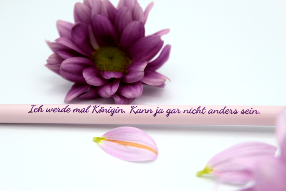 Stift, Krone, Onlineshop, Königsknöpfe, Bleistift, für Groß und Klein, Onlineshop, Kinder, Papeterie, Illustration, individuell