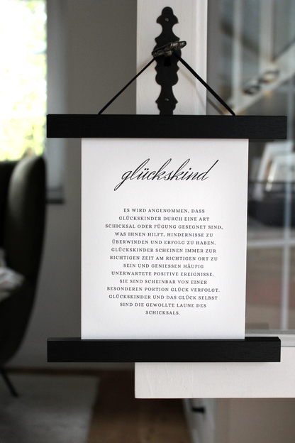 A4 Print "Glückskind"