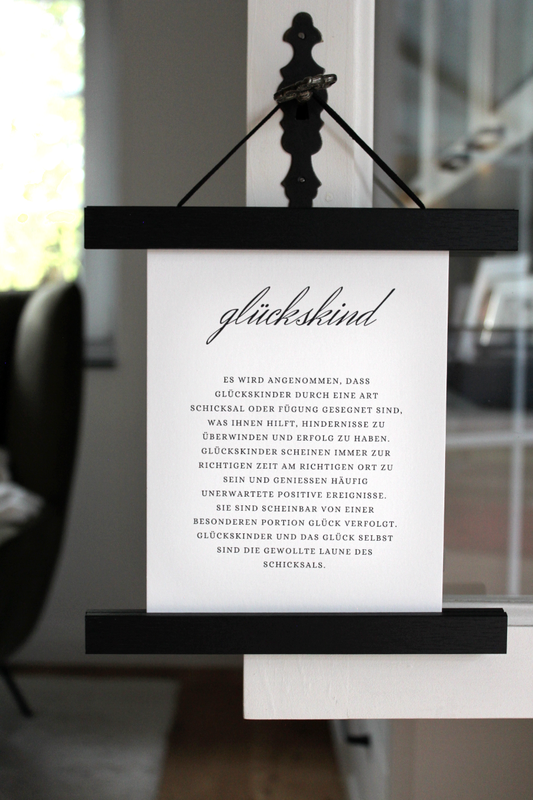 A4 Print "Glückskind"