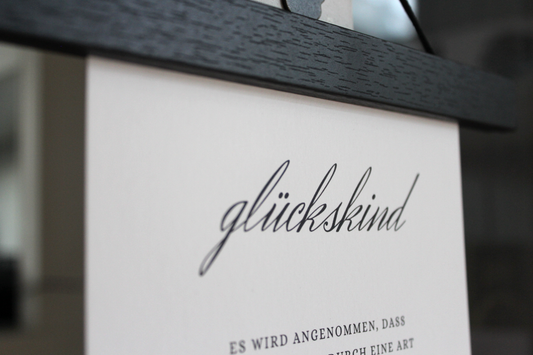 A4 Print "Glückskind"