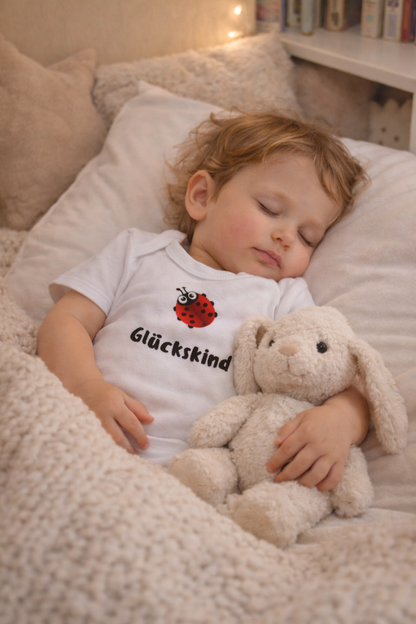 Kurzarmbody „Glückskind“