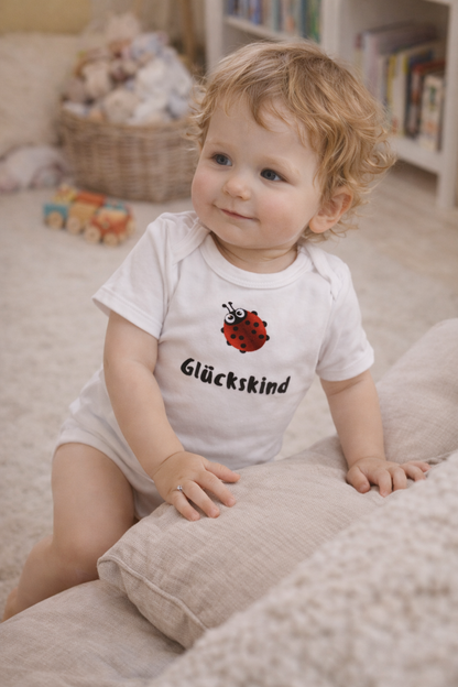Kurzarmbody „Glückskind“