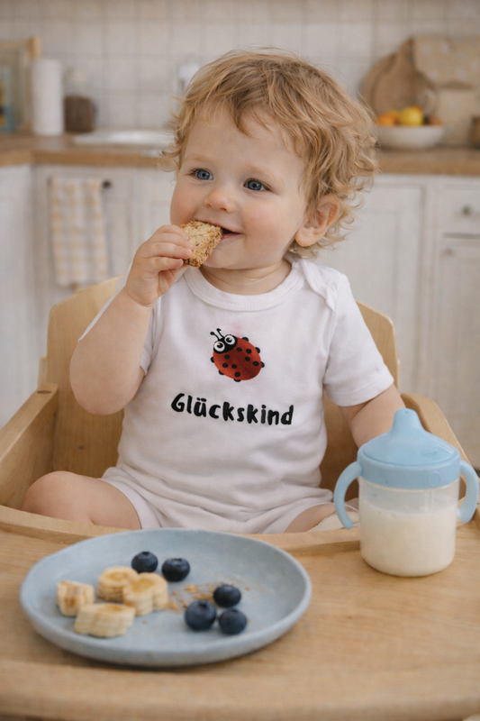 Kurzarmbody „Glückskind“