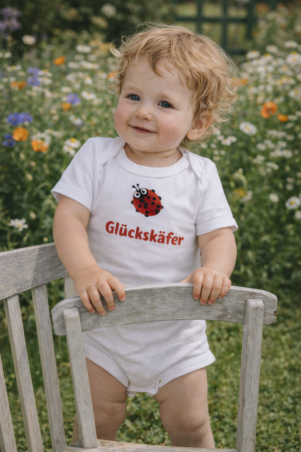 Kurzarmbody „Glückskäfer“