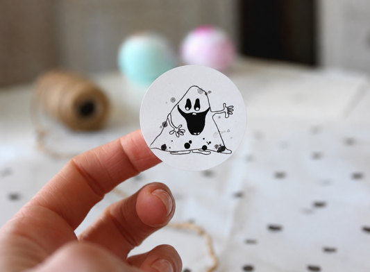 Set Siegelsticker "Gespenst"