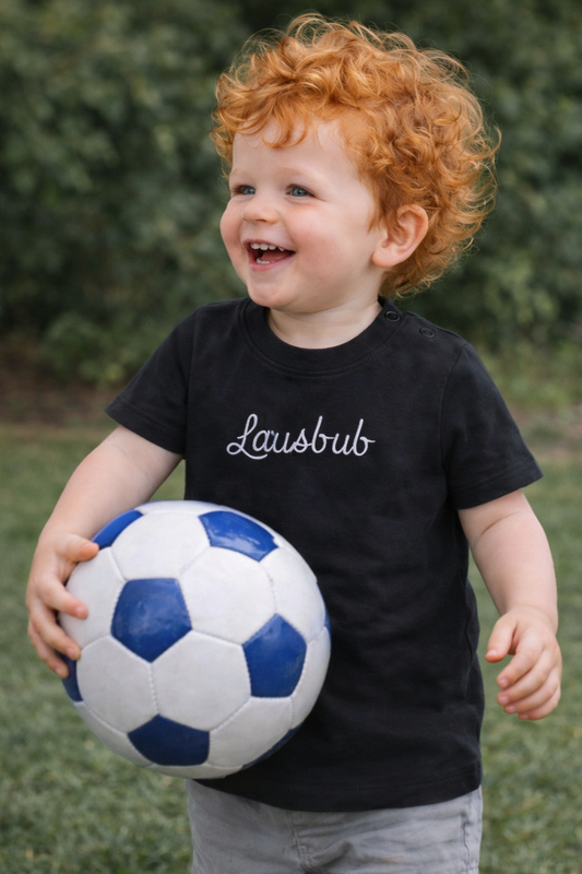 Kurzarmshirt "Lausbub"