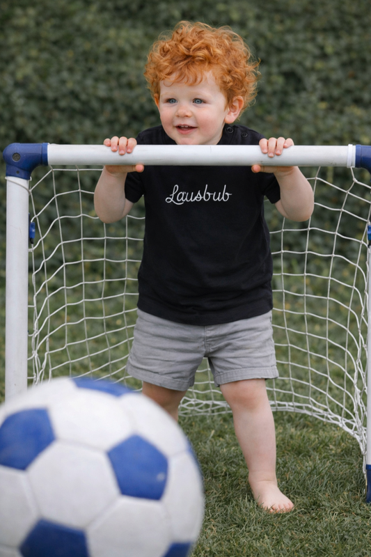 Kurzarmshirt "Lausbub"