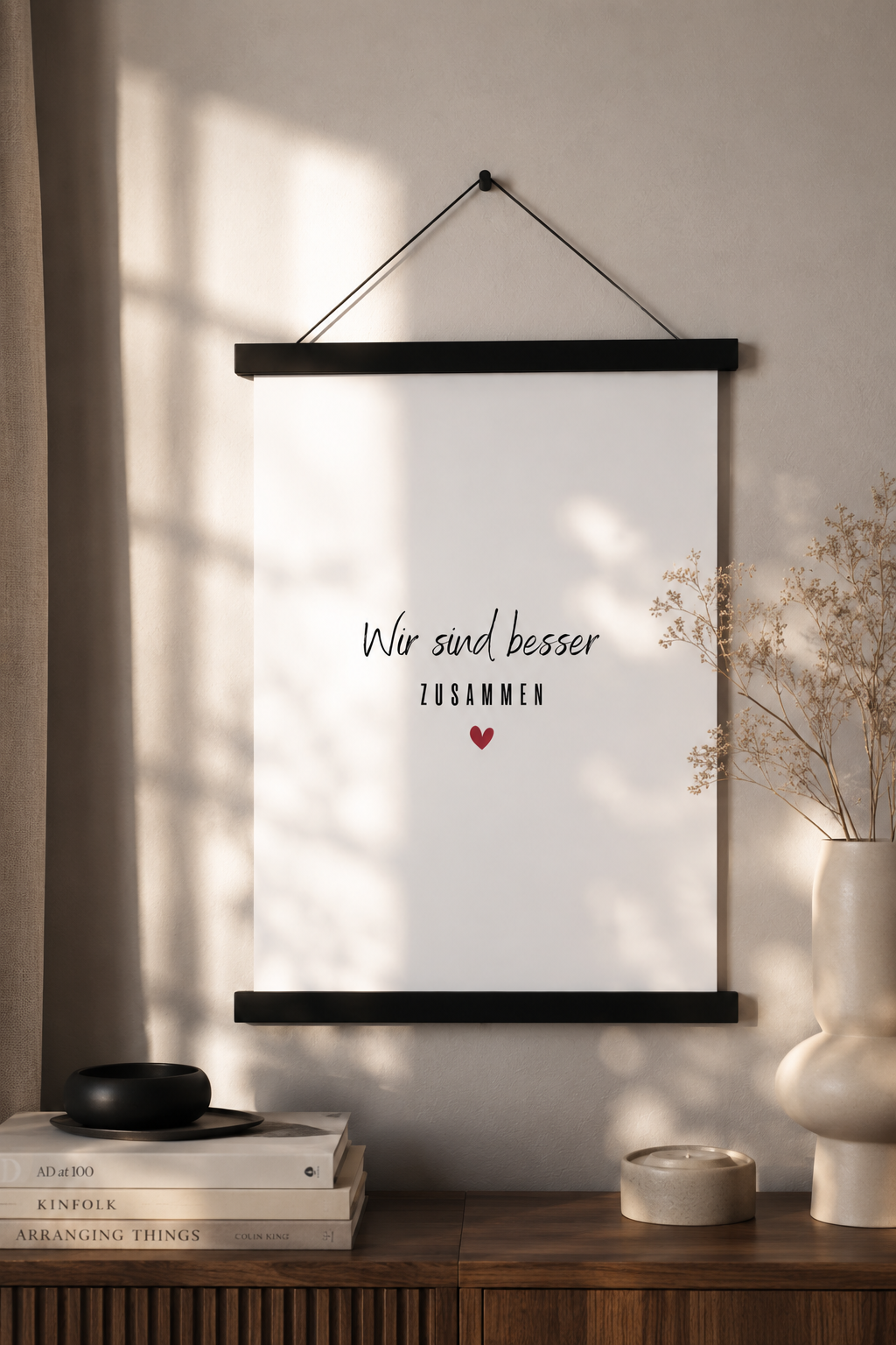 A4 Print "Wir sind besser zusammen"