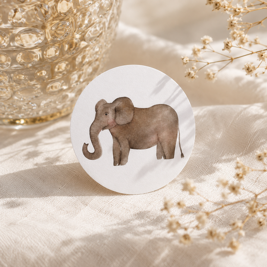 Set Siegelsticker "Elefant"