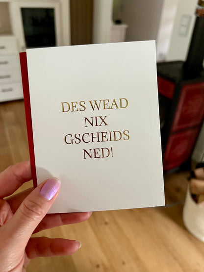 Set Mundart-Karten "A bisserl Boarisch"