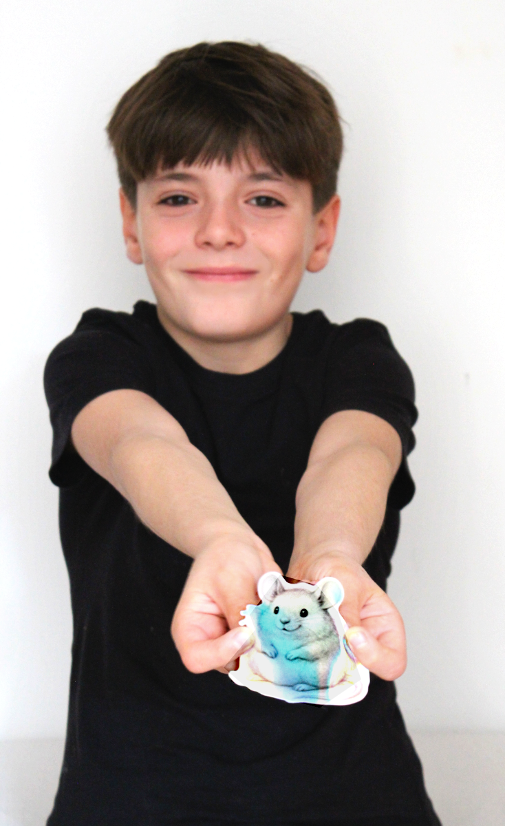 Sticker "dicke Mäuseliebe"