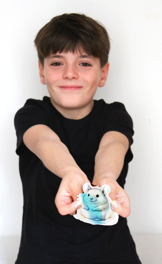 Sticker "dicke Mäuseliebe"