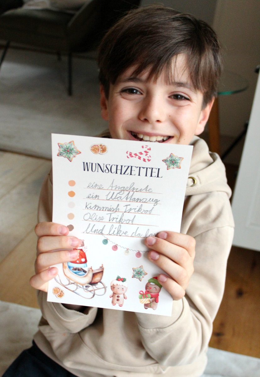 Wunschzettel "Lebkuchen"