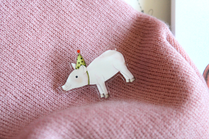 Anstecker "Partyschwein"