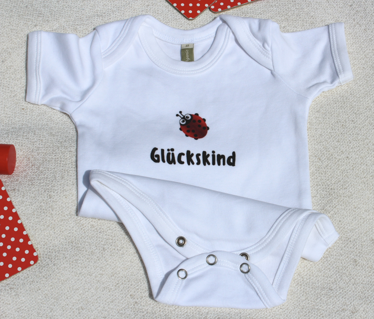 Kurzarmbody Glückskind