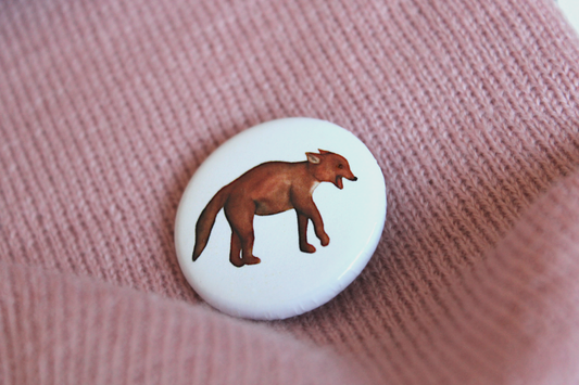 Button Fuchsbaby