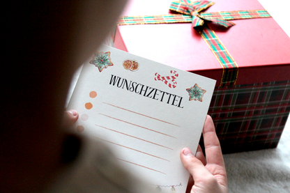 Wunschzettel "Lebkuchen"
