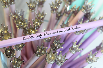 Krönchenstift "Konfetti und Seifenblasen"