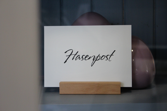 Karte "Hasenpost"