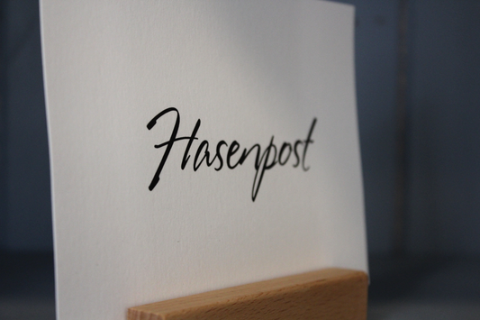 Karte "Hasenpost"