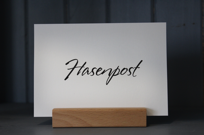 Karte "Hasenpost"