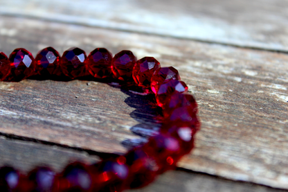 Armband „Winterrubin“