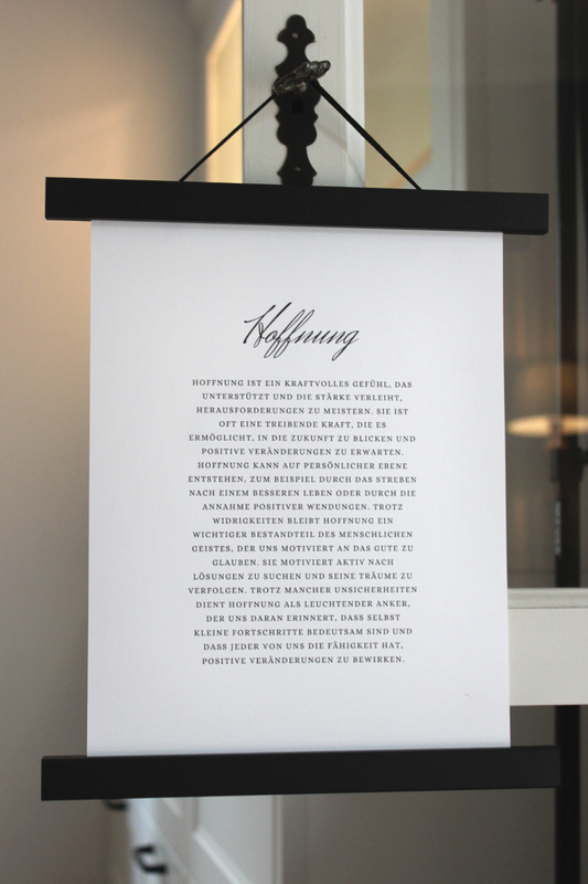 Print "Hoffnung"