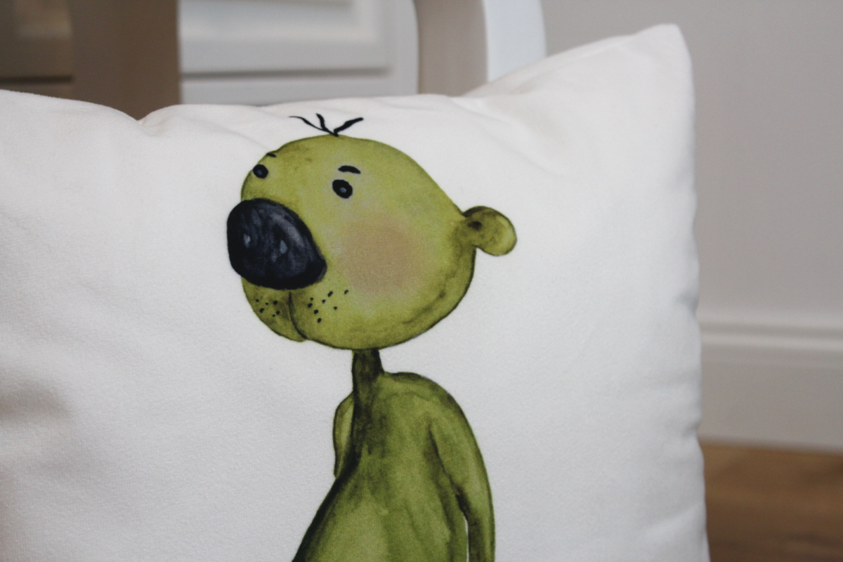 Kuschelkissen Bär