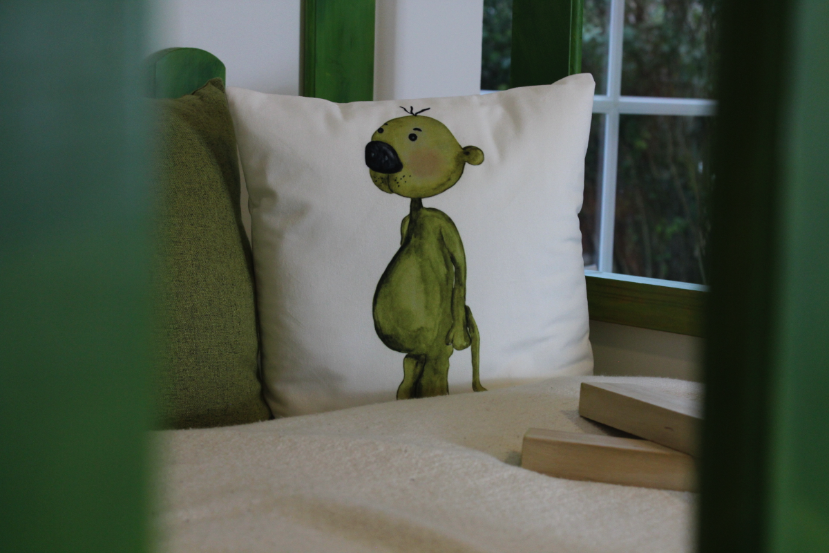 Kuschelkissen Bär