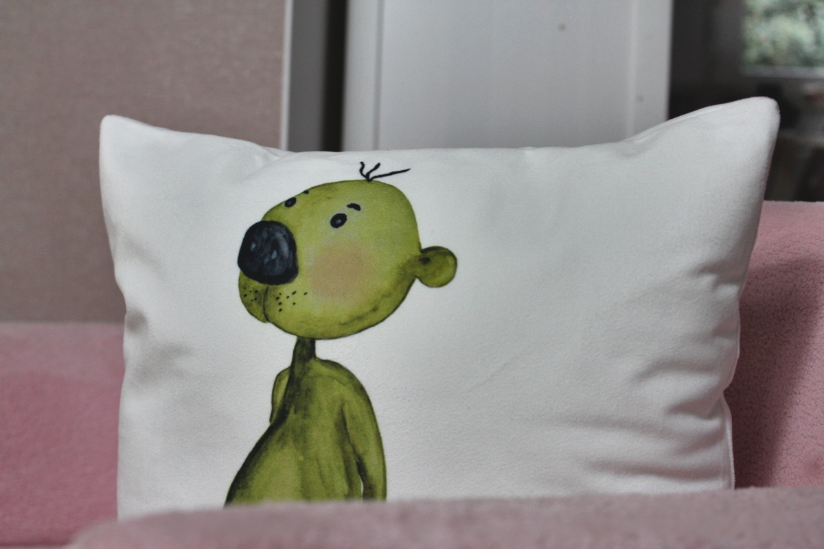 Kuschelkissen Bär