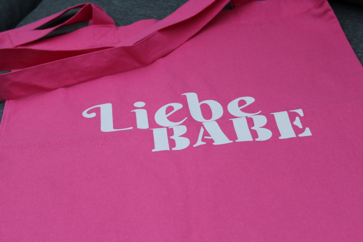 Tasche „Liebe Babe“ - weil Liebe mit muss 💕