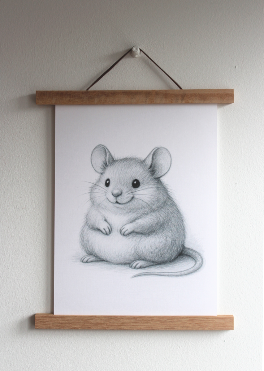 Print "Mäuschenliebe" auf den ersten Blick - das wohl süßeste Mäuschen der Welt