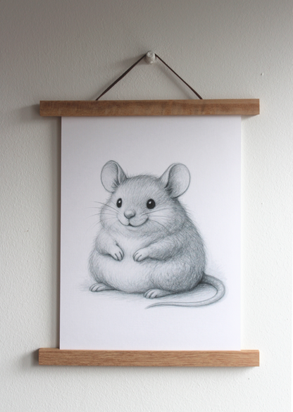 Print "Mäuschenliebe" auf den ersten Blick - das wohl süßeste Mäuschen der Welt